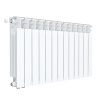 Биметаллический радиатор Rifar Base 500 Ventil VL - 13 секций, нижнее слева, белый
