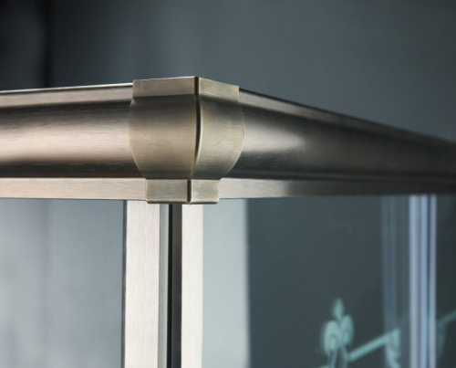 Душевой уголок 100x100 Cezares GIUBILEO-A-2-100-SCORREVOLE-CP-G