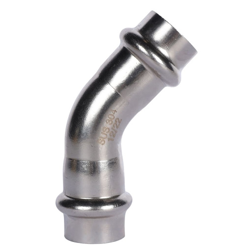 Угольник 45° ВПр 15x15 пресс, нержавеющая сталь Rommer