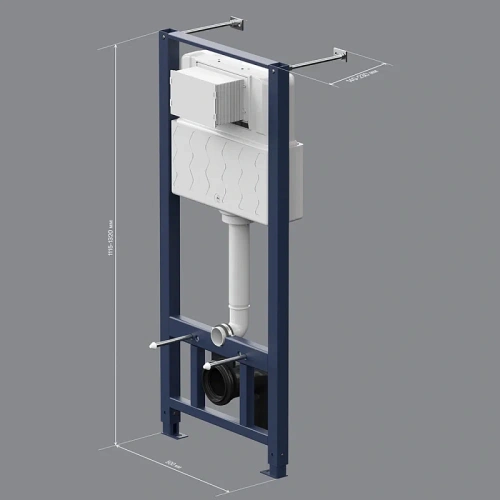 Инсталляция для унитаза Am.Pm Pro I012704 пневматика