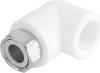 Угольник 90° с накидной гайкой Kalde 20х1/2"В полипропилен 3222-tue-200b00