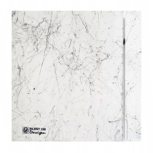 Вентилятор вытяжной Soler & Palau SILENT-100 CZ MARBLE WHITE DE SIGN-4C