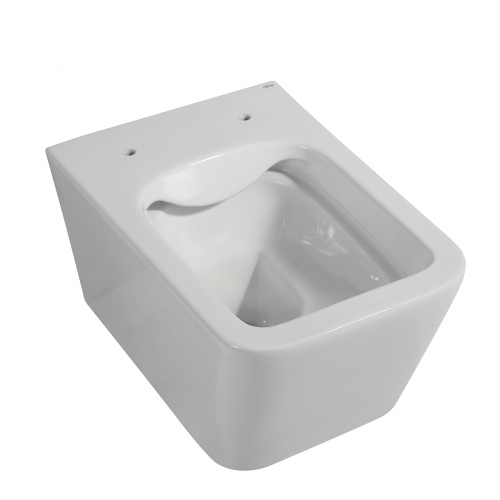 Подвесной унитаз ABBER Rechteck AC1201 белый, безободковый