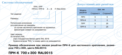 Перфорированная решетка ПРР-К 800*300
