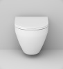 Подвесной унитаз Am.Pm Spirit V2.0 C701700WH белый, FlashClean безободковый