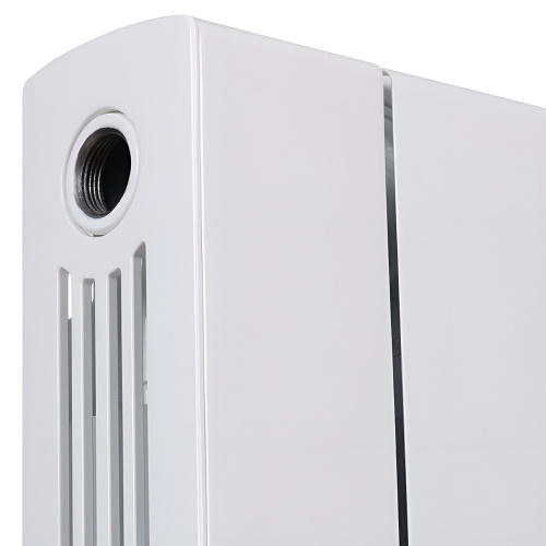 Биметаллический радиатор Rifar SUPReMO 350 - 13 секций, боковое, белый