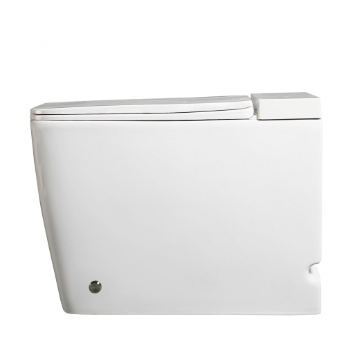 Напольный унитаз ABBER Rechteck AC1212P белый с импульсным смывом