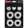 Комплект 7 в 1 для подключения радиатора к 1/2" ROMMER