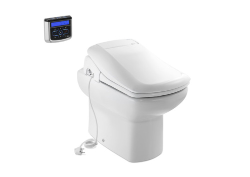 Приставной унитаз Roca Dama Senso Compacto 355x555 к скрытому бачку 347517000