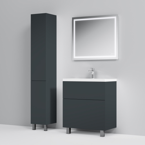 База под раковину напольная AM.PM GEM графит матовый M90FSX07522GM32