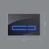 Кнопка для инсталляции сенсорная Am.Pm Touchless Pro I0450A38 бесконтактная, стекло, черный