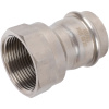 Соединитель ВПр-ВР 35x11/4" пресс, нержавеющая сталь Rommer