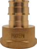 Соединитель РОСТерм 16x3/4"В латунь, лайт Q&E PE-x L16COUP34INT