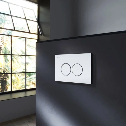 Кнопка для инсталляции механическая Am.Pm ProC L I070131 пластик, хром матовый