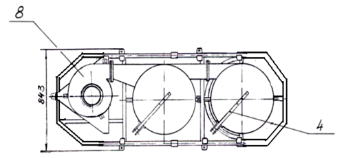 Пылеулавливающий агрегат ПУАД-2000