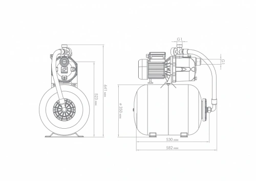 Насосная станция Джилекс ДЖАМБО 70/50 П-50 4751