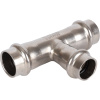 Тройник переходной ВПр 18х15х18 пресс, нержавеющая сталь Rommer