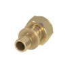 Соединитель с накидной гайкой 16x1/2"В латунь TECEflex