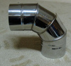 Отвод 90° D=115(0.5) нерж.304