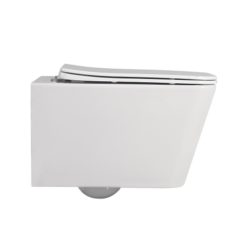 Подвесной унитаз ABBER Rechteck AC1201 белый, безободковый
