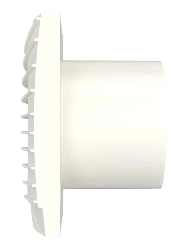 Вентилятор осевой вытяжной с обратным клапаном D 100 DiCiTi SILENT 4C lvory, декоративный