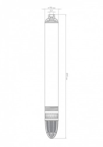 Погружной насос Джилекс скважинный ВОДОМЕТ 55/90 БК ок 5539