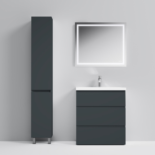 База под раковину напольная AM.PM GEM S графит матовый M91FSX0752GM