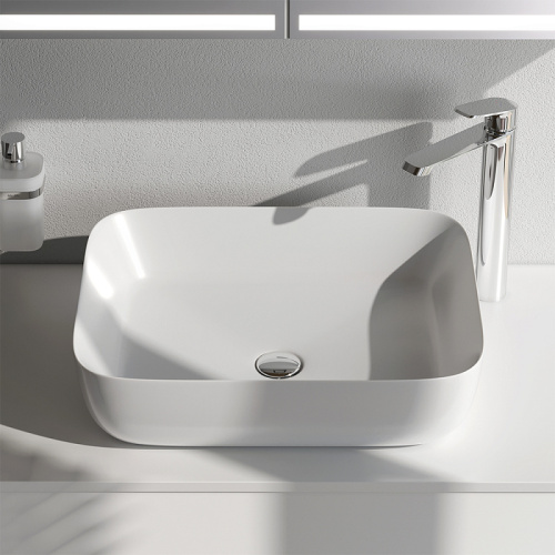 Раковина накладная 51 Am.Pm Func M8FWCC10510WG белый, санфарфор