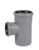 Тройник 110x75x87° прямой, PP HTEA Ostendorf внутренняя канализация