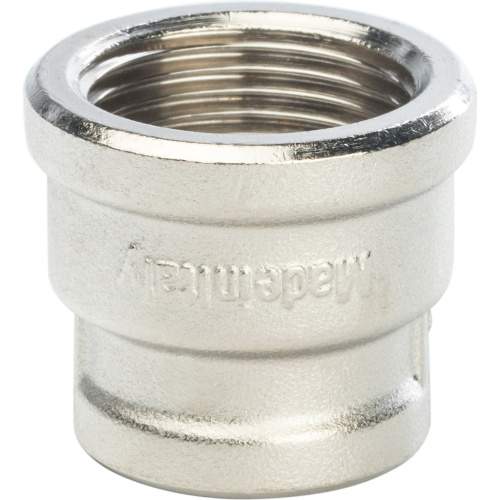Муфта переxодная Stout 3/4"x1/2"ВВ никелированная SFT-0006-003412