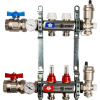 Коллектор отопления STOUT 1"нержа., 2x3/4" в сборе с расходомерами SMS 0907 000002