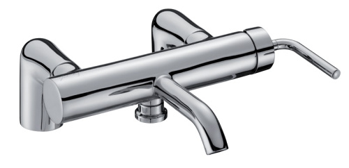 Смеситель для ванны Jacob Delafon Purist E14500-4A-CP хром, на деку, межосевое расстояние 150мм