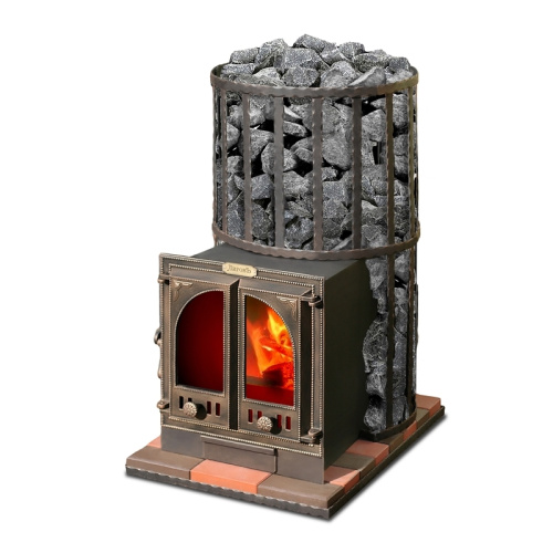 Чугунная банная печь ЛиговЪ-Классик Duo 30