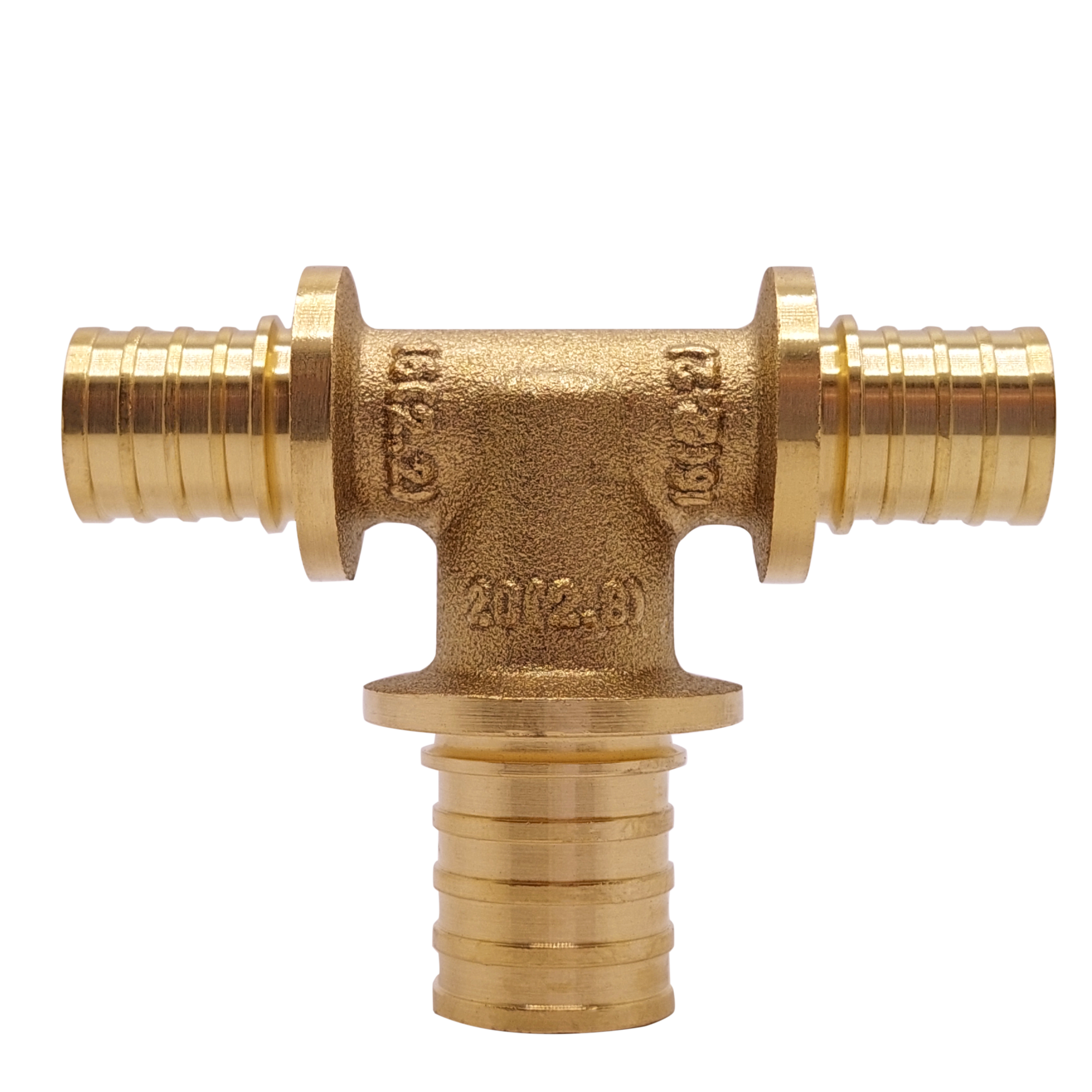 Тройник переходной РОСТерм 16x20x16 латунь PE-x 162016TBR