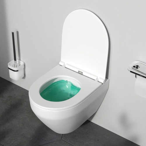 Подвесной унитаз Am.Pm Spirit V2.0 C701700SC белый, FlashClean безободковый с сиденьем микролифт