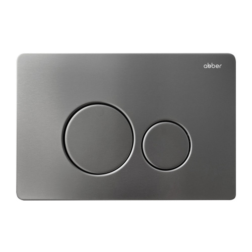 Комплект ABBER: унитаз Rechteck AC1201 белый, инсталляция AC0105, клавиша AC0121NG никель