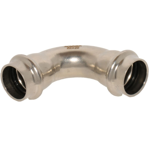 Угольник 90° ВПр 22x22 пресс, нержавеющая сталь Rommer