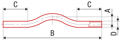 Обвод FV-plast 25х25 полипропилен AA233025000