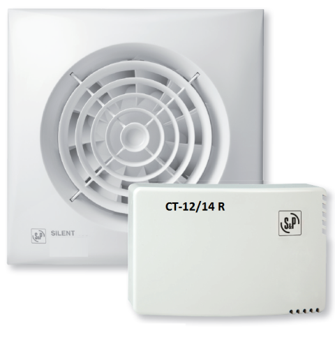 Вентилятор KIT SILENT-100 CZ 12V+ CT-12/14 R Soler&Palau