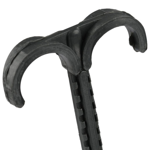 Дюбель-крюк двойной для 32 трубы, длиной 80мм Stout SMF-0003-028032