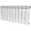 Биметаллический радиатор STOUT ALPHA 350 - 10 секций, боковое, белый RAL 9016