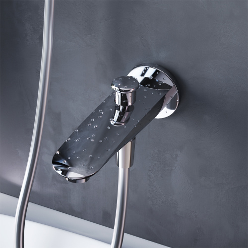 Излив встраиваемый Am.Pm Like F8070100 хром, 176 мм с переключателем на душ