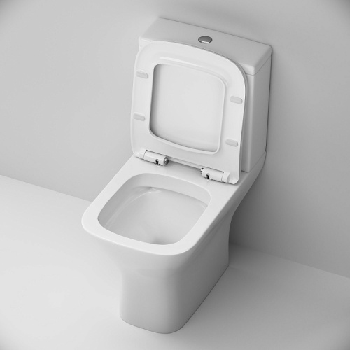 Унитаз-компакт Am.Pm Gem C908601SC белый, FlashClean безободковый с сиденьем микролифт