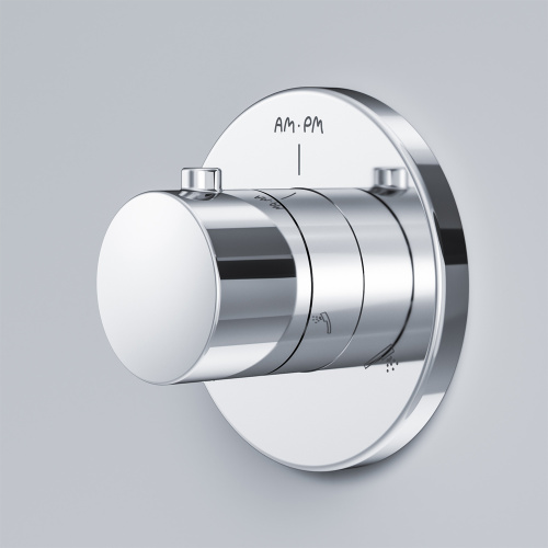 Переключатель встраиваемый Am.Pm F0800100 на 3 потребиталя, хром