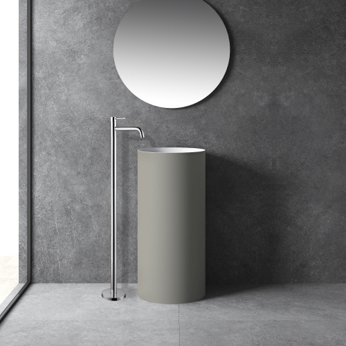 Смеситель для раковины ABBER Wasser Kreis AF8140 напольный, хром