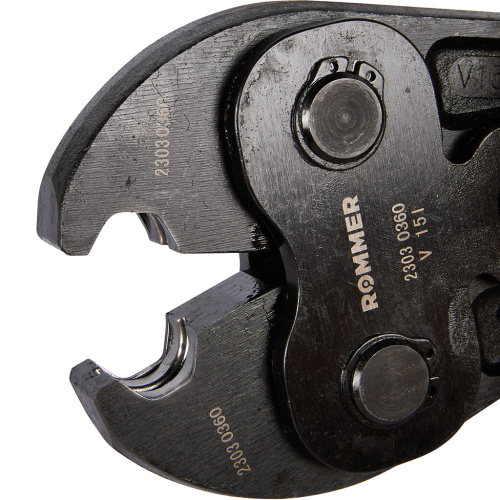 Пресс-клещи V-профиль 15 ROMMER