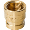 Муфта переxодная Stout 3/8"x1/4"ВВ латунь SFT-0005-003814