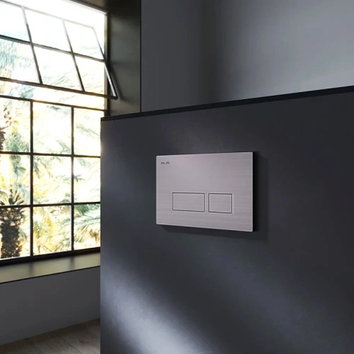 Кнопка для инсталляции пневматическая Am.Pm Pro S I047031 пластик, никель матовый