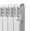 Алюминиевый радиатор Royal Thermo REVOLUTION A 500 - 8 секций, боковое, белый