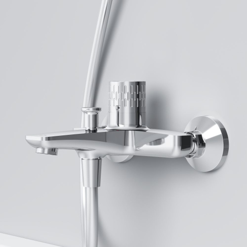 Смеситель для ванны AM.PM Gem F90A10400 с индикацией температуры, хром